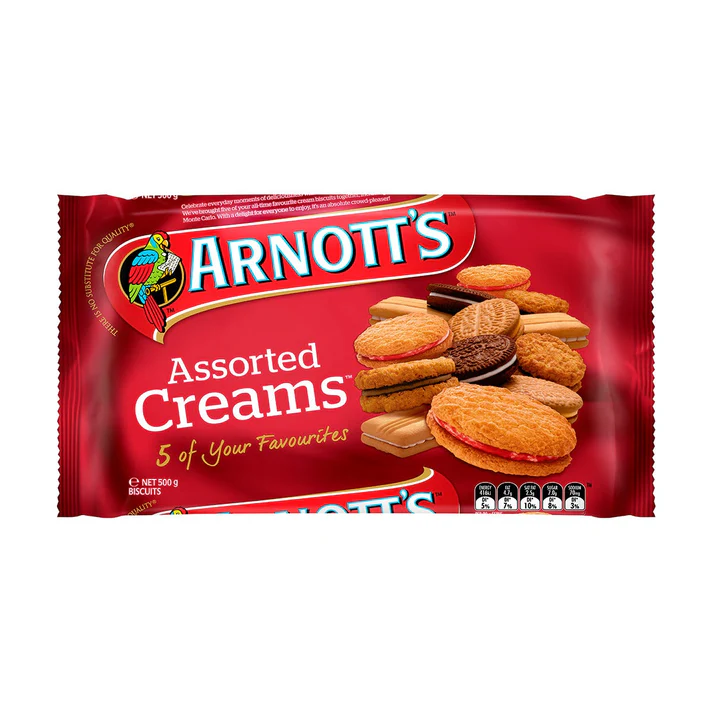 ARNOTTS ASSORTED CREAMS