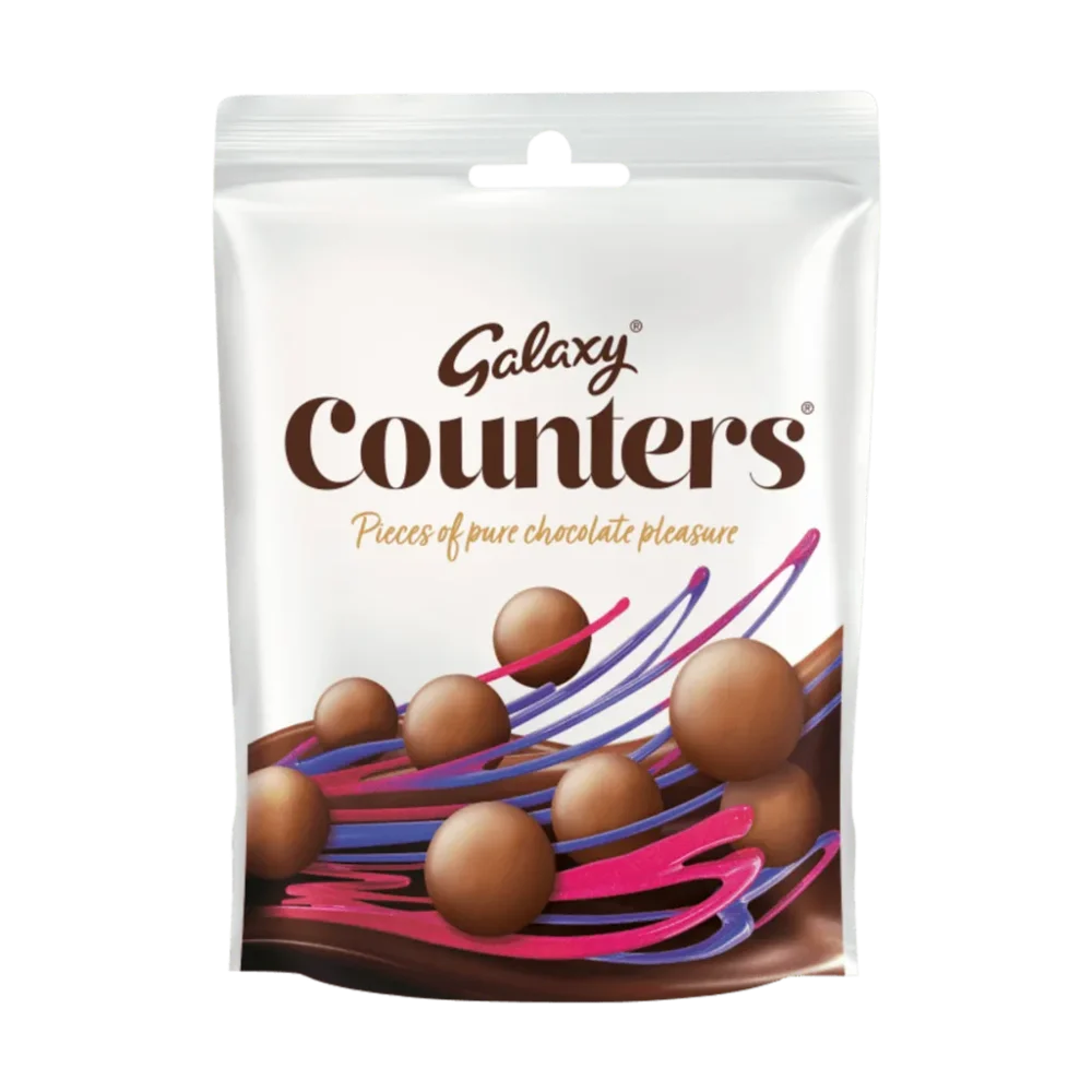 Galaxy Counters Milk Chocolate Buttons Pouch Bag
