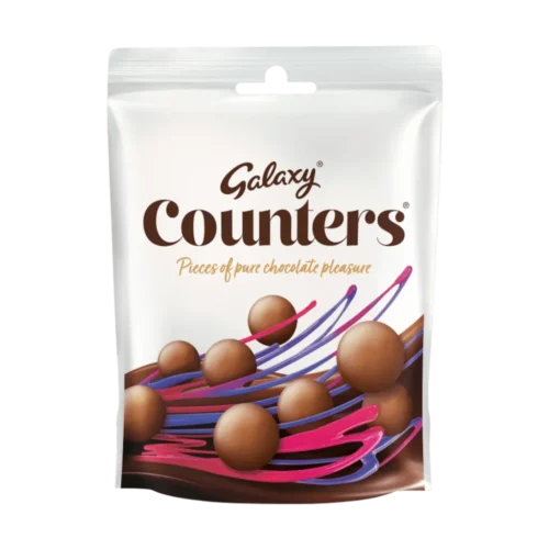 Galaxy Counters Milk Chocolate Buttons Pouch Bag