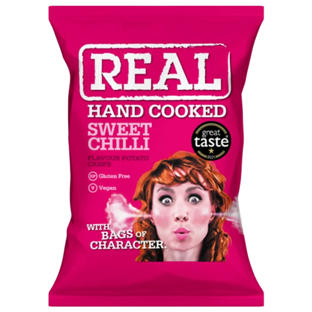 Real Crisps Sweet Chili