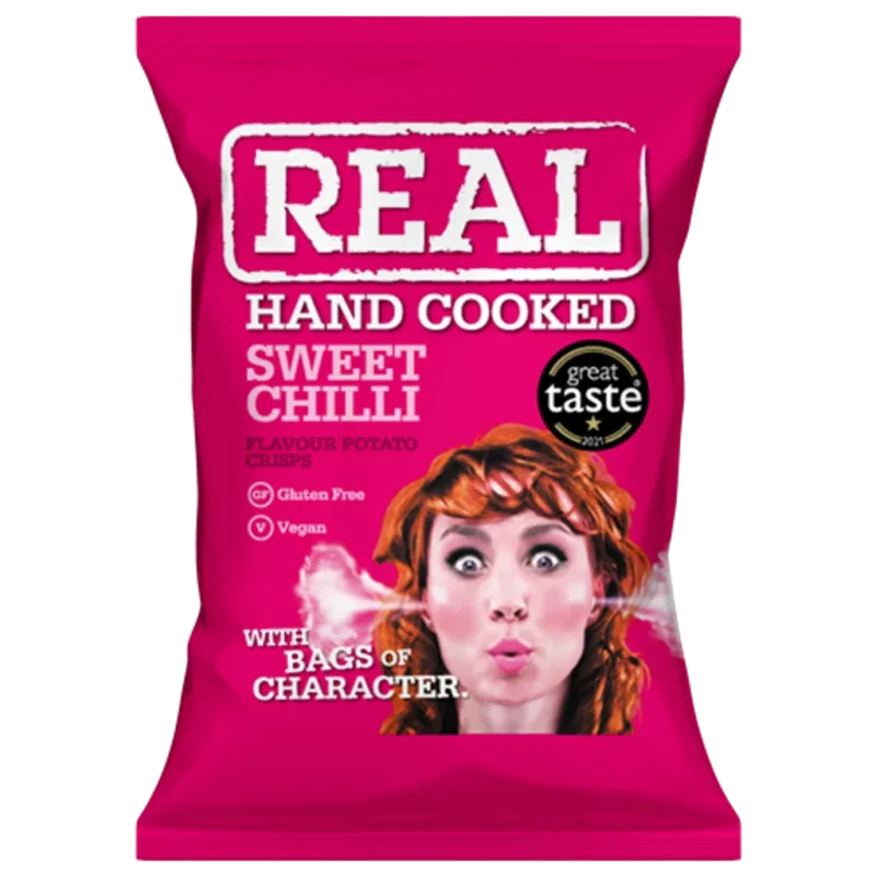 Real Crisps Sweet Chili