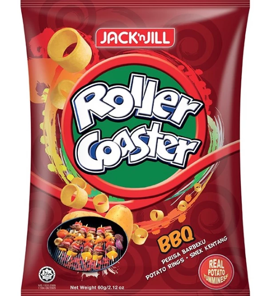 Jack n Jill Roller Coaster - BBQ (60g)