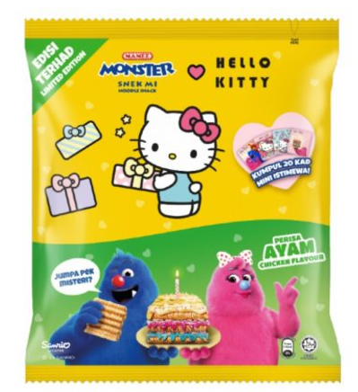 Mamee Monster - Chicken Flavour 8*25g